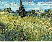 Vincent Van Gogh Green Wheat Field with Cypress oil on canvas